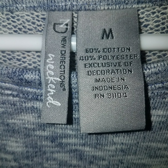 New Directions Fringe Top*NWT* - Picture 3 of 4